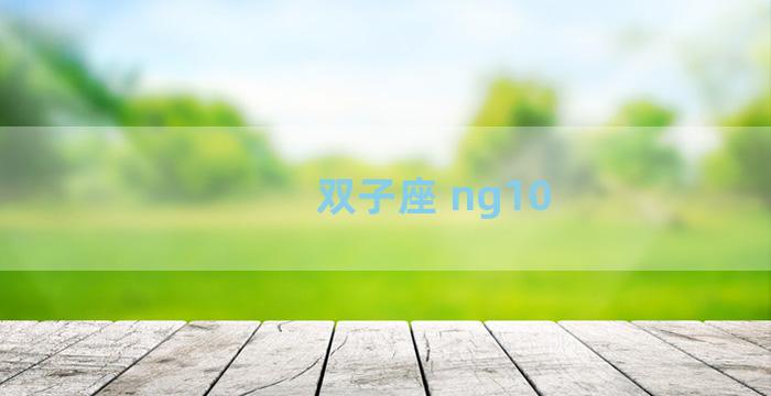 双子座 ng10